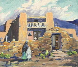 Louisa Leggett, Church at Las Trampas