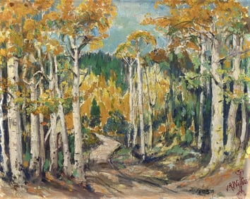 Joseph Roy Willis, Untitled (Aspens), 1959