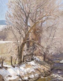 Rod Goebel, Winter Patterns, Ranchos de Taos