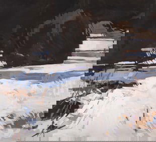 Douglas E. Atwill, Santa Fe Snow VI
