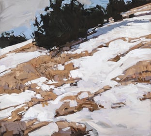 Douglas E. Atwill, Snow on Galisteo Creston