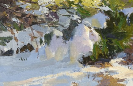 Kang Yon Cho, Snow Scene