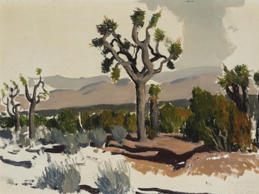James Guilford Swinnerton, Untitled (Desert Sketch)