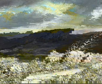 James Emery Greer, Storm Shadows - Wyoming