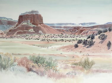 Marianne Hornbuckle, Kitchen Rock, Ghost Ranch, ca. 1990