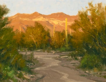 Matt Smith, Evening Along the Wash, 1997