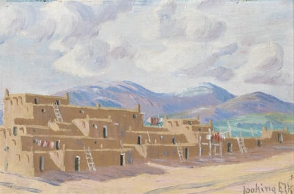 Albert Looking Elk, Taos Pueblo