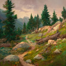 Robert Moore, In Wind River Mountains, 1999