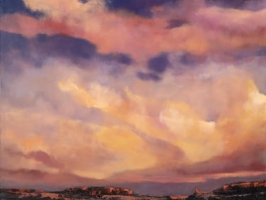 Albert Scharf, Untitled (Cloud Landscape)