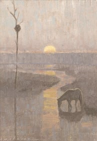 S. M. Chavez, Untitled (Horse at Sundown)