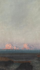 James Guilford Swinnerton, Untitled (Sunset on Clouds)