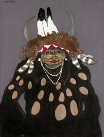 Kevin Red Star, Otter Medicine, 1977