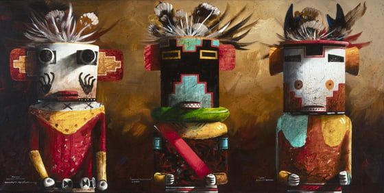 Michael C. McCullough, Honan, Manang'ya, and Chöf Katsinas (Badger, Lizard, and Antelope)