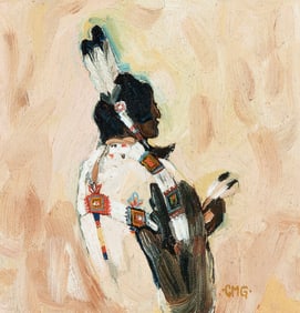 Chloé M. Gaillard, Taos Pueblo Dancer