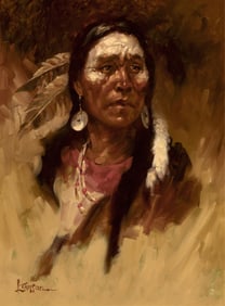Loretta Taylor, Untitled (Figure with Painted Face)