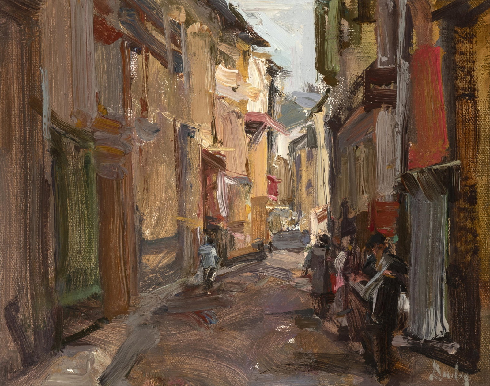 Mark Daily, Untitled (Street Scene) (1 of 2)