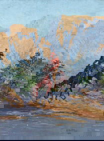 William Meuttman, The Singing Water (Arizona), 1916