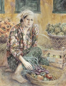 Ethelinda, Untitled (Woman Gardening), 1985