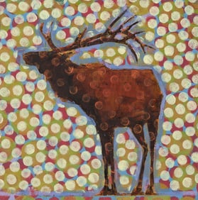 Les Thomas, Animal Painting #019-1770, 2019
