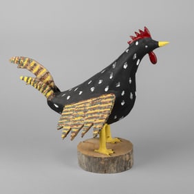 David Alvarez, Folk Art Rooster, 1981