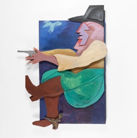 Bill Gersh, Cowboy with Yellow Arm, 1986