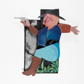Bill Gersh, Blue Cowboy, 1986