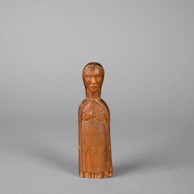 Attributed to [Jose Dolores López], Untitled (Santo)