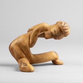 Patrociño Barela, Untitled (Burden of Years)