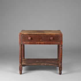 New Mexico, Group of Two Tables: Side + Dining Table