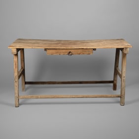 Mexico, Wooden Table, ca. 1895
