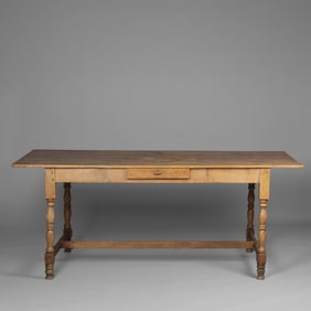 Spanish Colonial, Table with Drawer