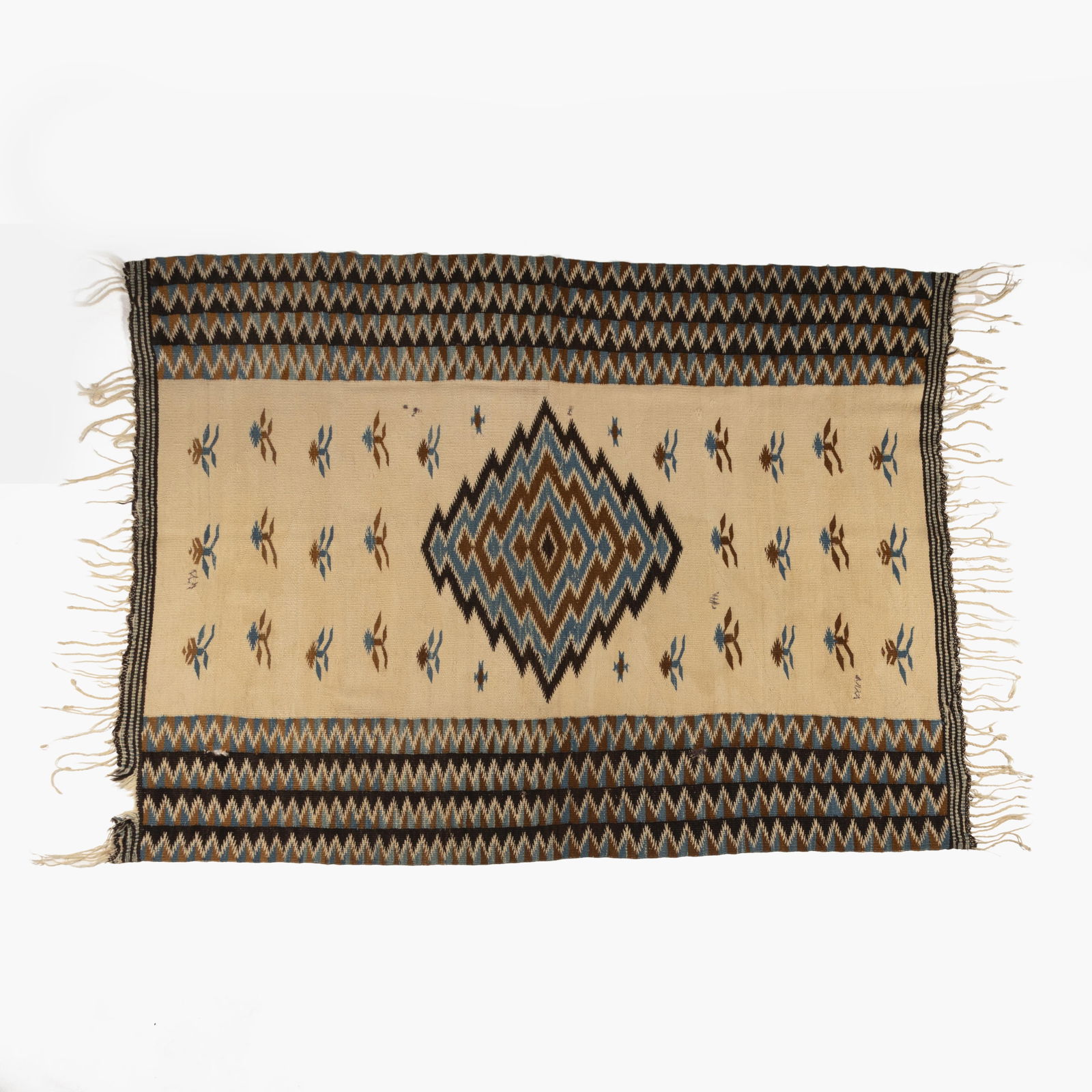 Mexico, Mayo Blanket, ca. 1900 (1 of 2)