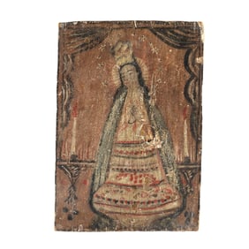 Quill Pen Santero, Nuestra Señora de San Juan de los Lagos, ca. 1820