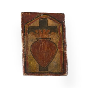 Unknown Santero, Sagrado Corazón, ca. 1820