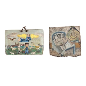 New Mexico + Mexico, Two Devotional Works: El Pastor + Ex Voto
