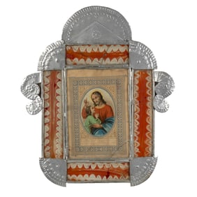 Isleta, New Mexico, Jesus and the Disciple, ca. 1890