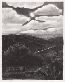 Helen Greene Blumenschein, Moonlight, 1939
