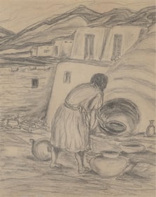 Emil James Bisttram, The Pottery Maker