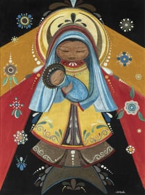 David Chethlahe Paladin, Untitled (Mother and Child)