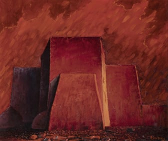 Ouray Meyers, St. Francis Church, Ranchos de Taos