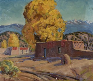 Ben Turner, Untitled (New Mexico Fall Landscape with Orno)
