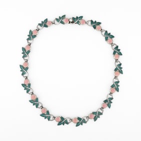 Margot Van Voorhies, Floral Link Choker, ca. 1950