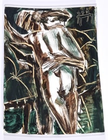 Darren Vigil Gray, Group of Three: Buffalo Skull + Female Nude + Standing Nude