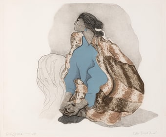 R. C. Gorman, Purple State, 1977