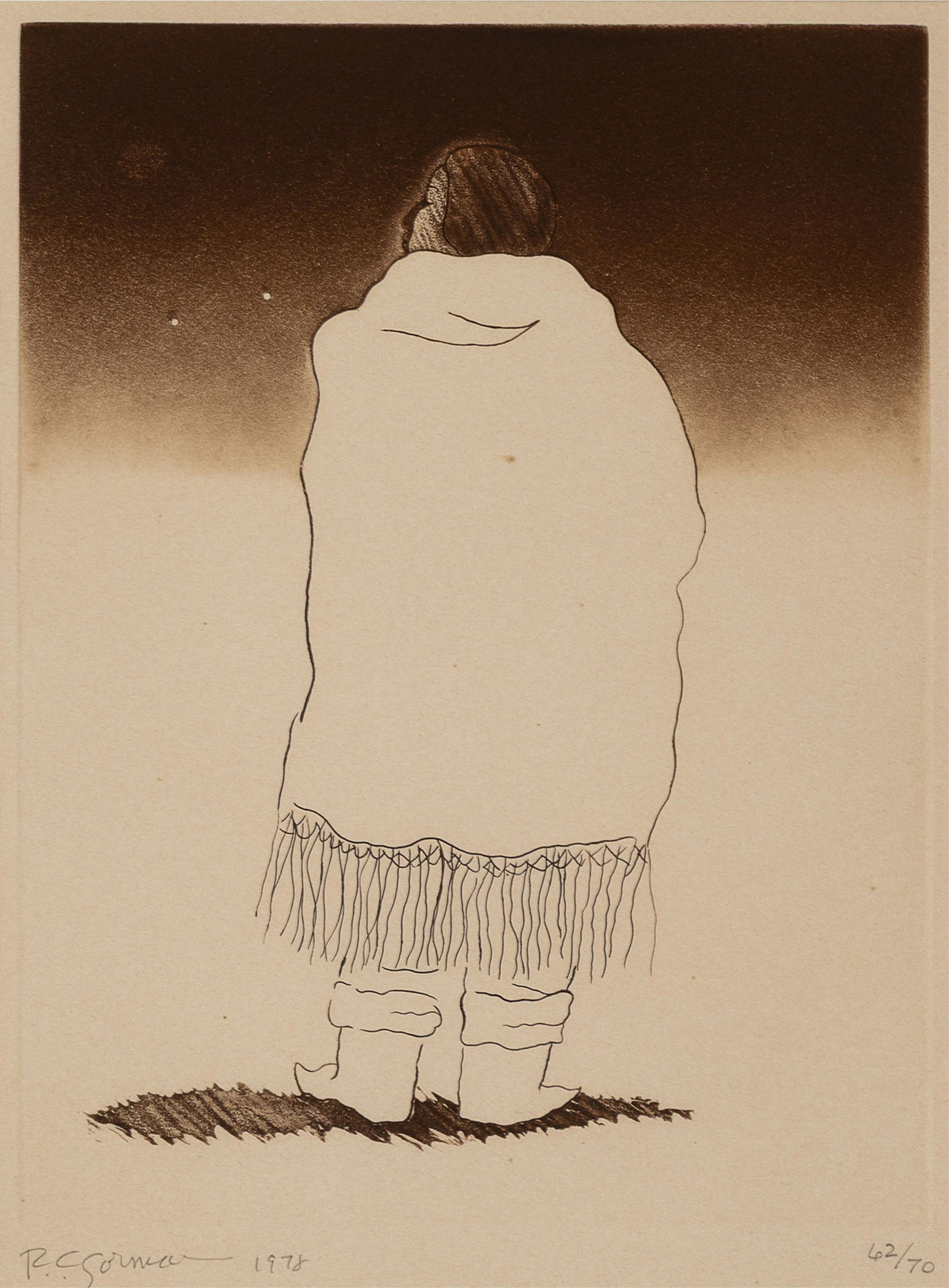 R. C. Gorman, Pueblo Woman, 1978 (1 of 2)
