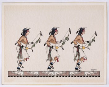 Jose D. Roybal, Bow and Arrow Dance
