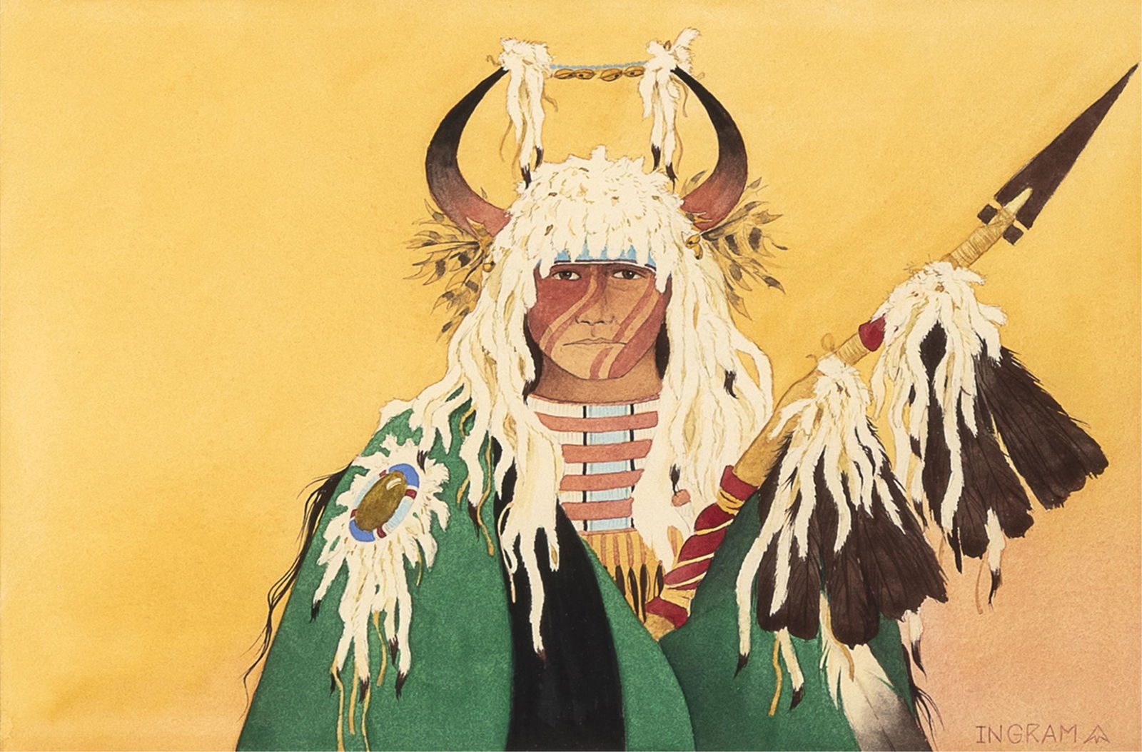 Jerry Ingram, Untitled (Warrior) (1 of 2)