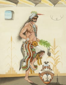 Rafael [Tee-ya-cha-na] Medina, Untitled (Corn Dancer)