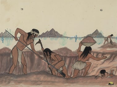 Quincy Tahoma, Casas Grande Life, 1944