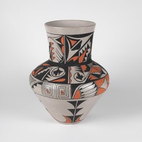 Carmelita Dunlap, Polychrome Vase, 1976